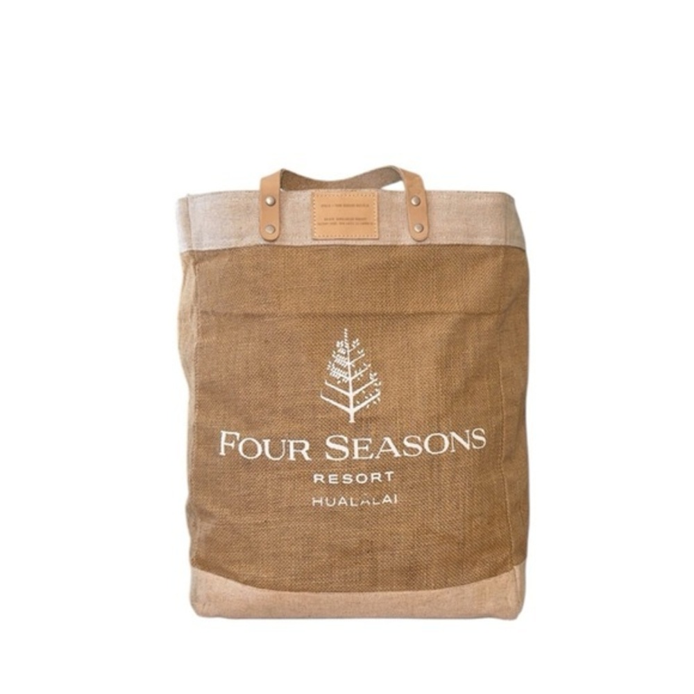 APOLIS‎ Global Citizen City Market Four Seasons Hawaii Large Tote Bag